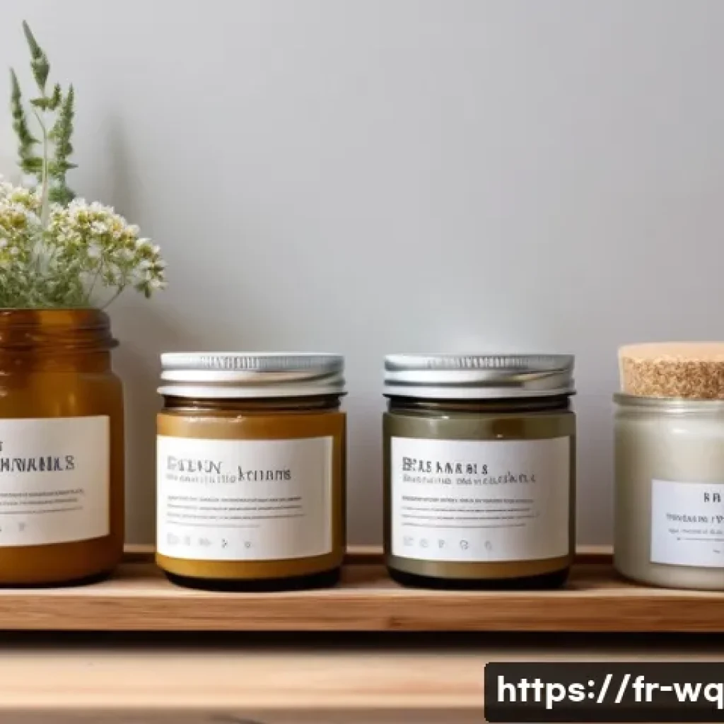 제로웨이스트 화장품의 사회적 가치 - A serene, sunlit bathroom scene featuring a minimalist skincare routine with zero waste cosmetics: g...